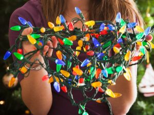 Why do Christmas lights always get tangled?